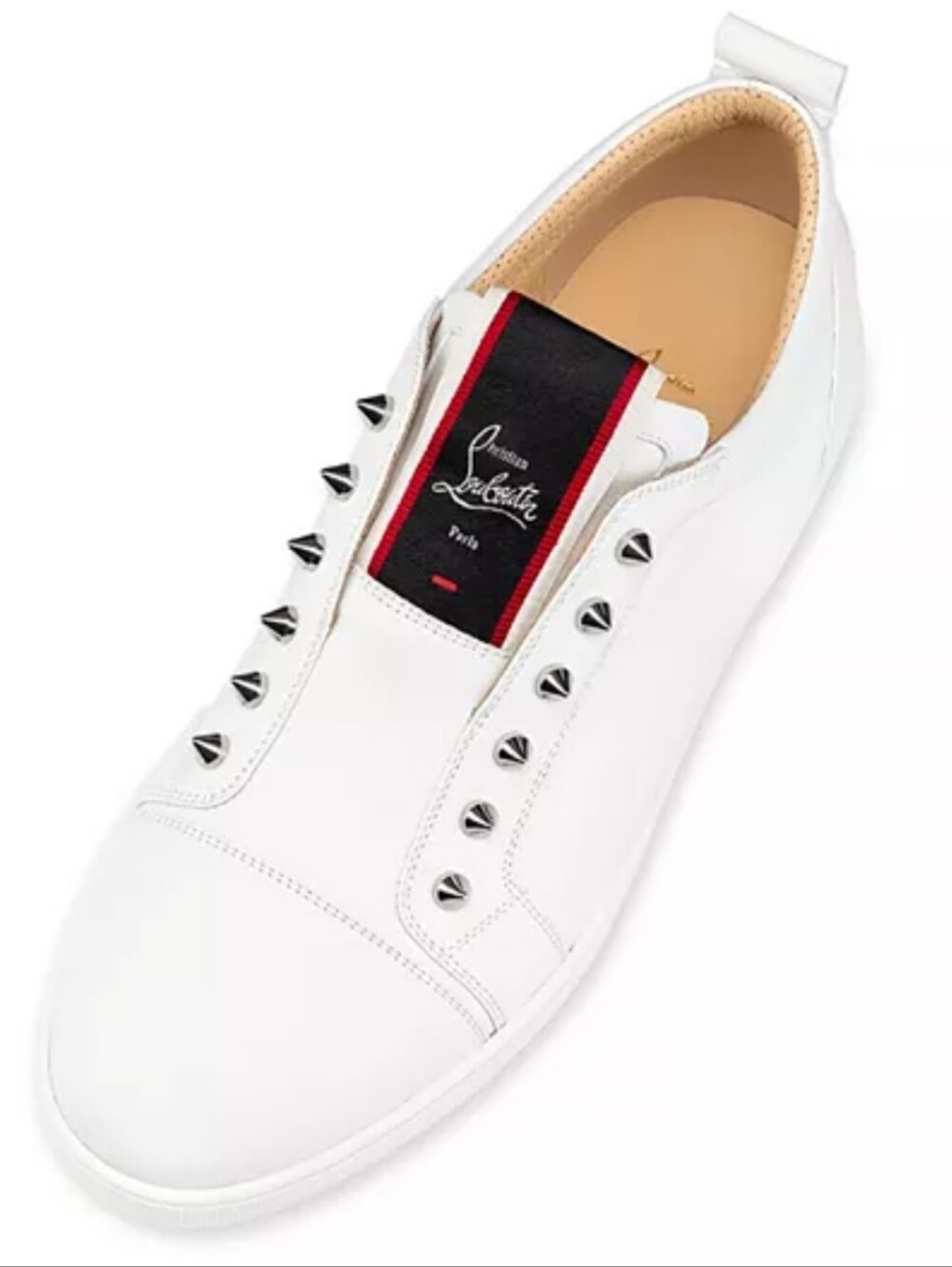 NIB Christian Louboutin F.A.V Fique A Vontade Woman Sneakers Size 37.5 - Picture 2 of 10